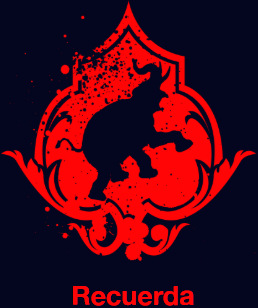 PlayVicious logo, with the word Recuerda below.